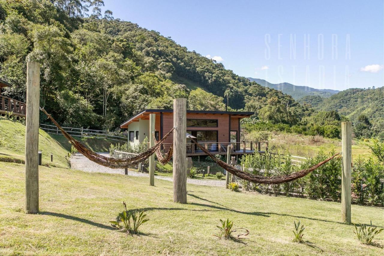 Aguas Mornas Villas Mornas Espaco De Eventos E Hospedagem Boutique المظهر الخارجي الصورة