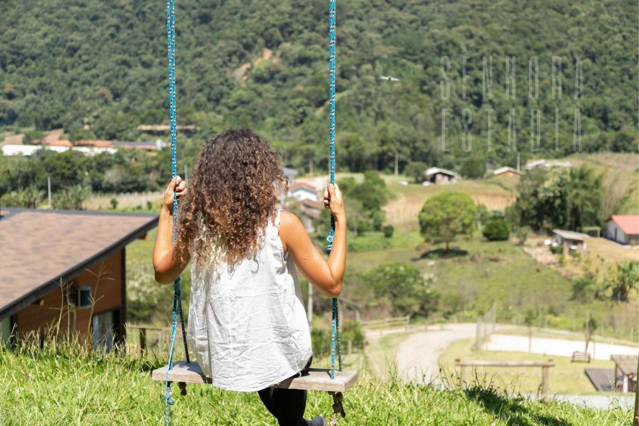 Aguas Mornas Villas Mornas Espaco De Eventos E Hospedagem Boutique المظهر الخارجي الصورة